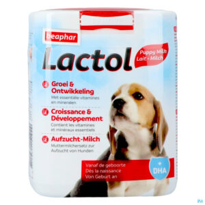 Packshot Beaphar Lactol Puppy Milk 500g
