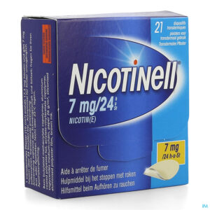 Packshot Nicotinell 7mg/24h Pleister Transdermaal 21