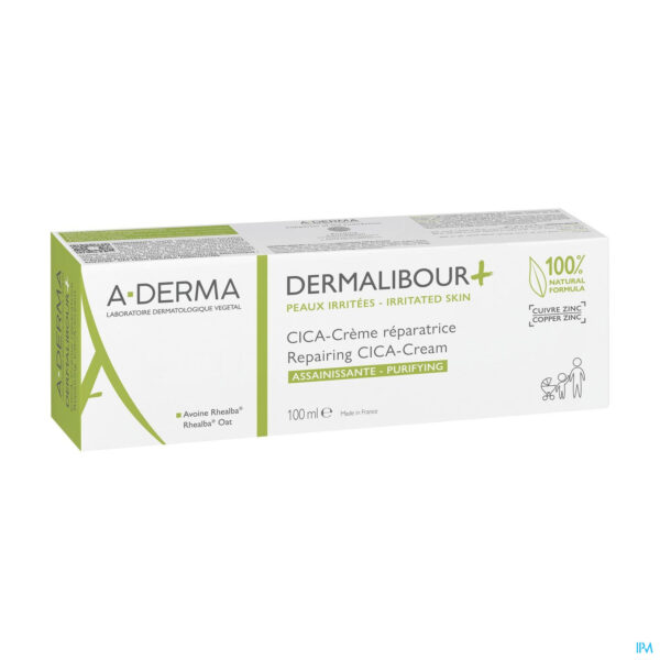 Packshot Aderma Dermalibour+ Cica Creme Herstellend 100ml