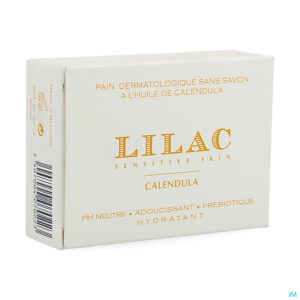 Packshot Lilac Wasstuk Dermatol Z/zeep Olie Calendula 100g