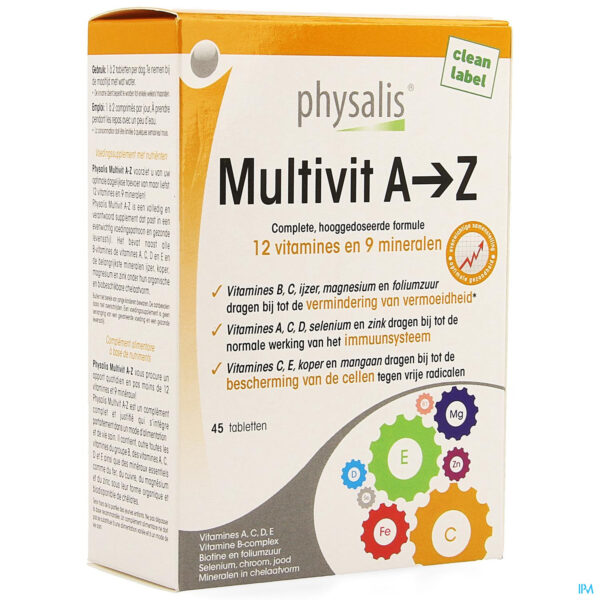Packshot Physalis Multivit A-z Comp 45 Nf