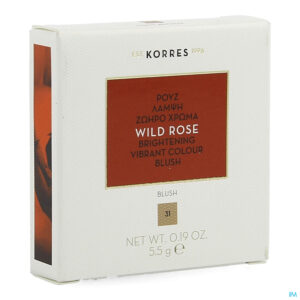 Packshot Korres Km Wild Rose Blush 31 Light Bronze 5,5g