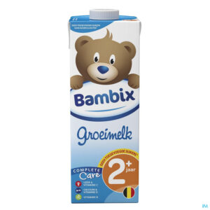 Packshot Bambix Groeimelk Natuur 2+ 1l