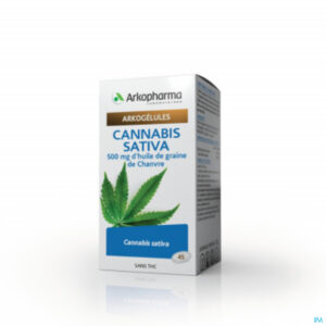 Packshot Arkocaps Cannabis Sativa 40g