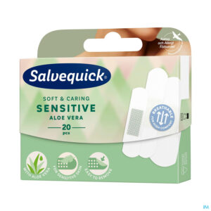 Packshot Salvequick Sensitive Aloe Vera 20