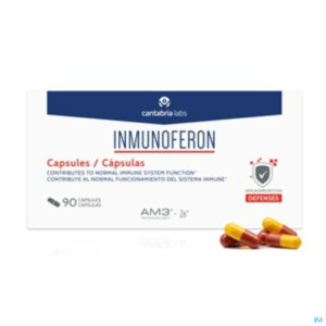 Packshot Inmunoferon Caps 90