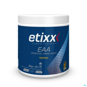 Packshot Etixx Essential Animo Acids Tropical Pdr 260g