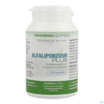 Packshot Alfaliponzuur Plus V-caps 120 Pharmanutrics