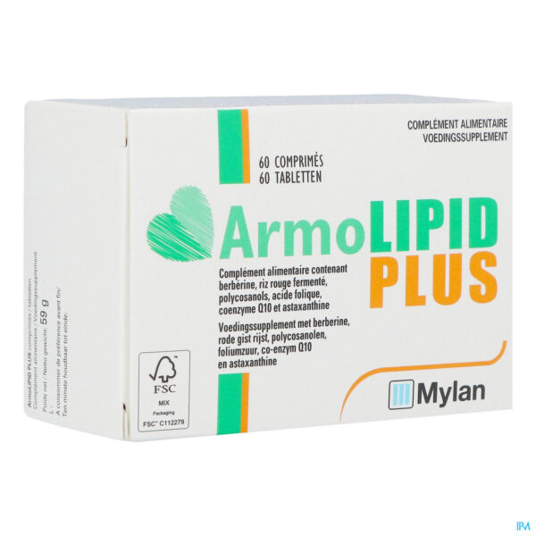 Packshot Armolipid Plus Comp 60 Nf
