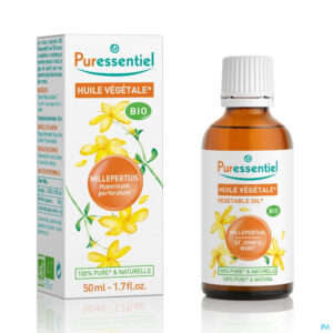 Productshot Puressentiel Plantaardige Olie Bio St-janskr. 50ml