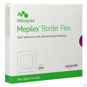 Packshot Mepilex Border Flex Verb 10x10cm 5 595350