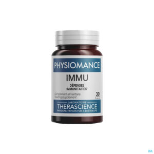 Productshot Immu Caps 30 Physiomance Phy425b