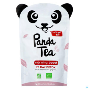 Packshot Panda Tea Morningboost 28 Days 42g