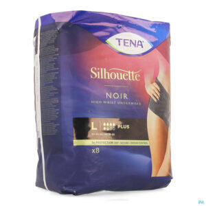 Packshot Tena Silhouette Plus Noir High Waist l 8 703082