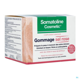 Packshot Somatoline Cosm. Exfolierende Scrub Pink Salt 350g