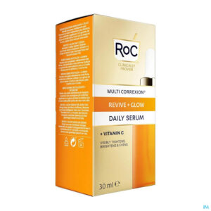 Packshot Roc Multi Correx.revive+glow Daily Serum Fl 30ml