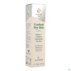 Packshot Alhydran Cracked Dry Skin Care Tube 59ml