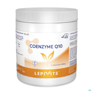 Packshot Lepivits Coenzyme Q10 Pack Pot Caps 450