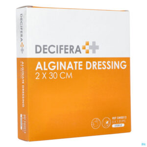 Packshot Decifera Alginate Dressing 2x30cm 5