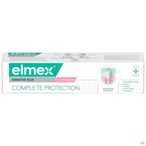 Packshot Elmex Sensitive Tandpasta Plus Compl. Verzorg.75ml