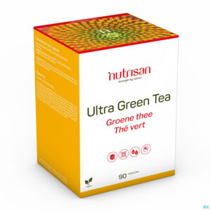 Packshot Ultra Green Tea V-caps 90 Nutrisan