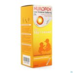 Packshot Nurofen Kind Sinaas Susp Suikervrij 200ml
