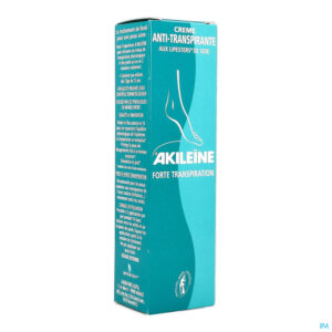 Packshot Akileine Creme A/transpirantie Tube 50ml