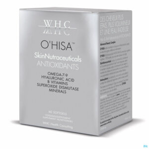 Packshot O'HISA SkinNutraceuticals Antioxidants Softgels 60