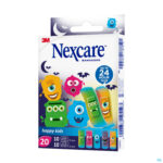 Packshot Nexcare 3m Happy Kids Monsters Pleister 20 N0920mo