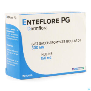 Packshot Enteflore Pg Pharmagenerix Caps 20