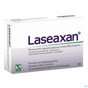 Packshot LASEAXAN® 28 ZACHTE CAPSULES