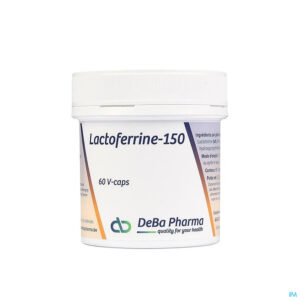 Packshot Lactoferrine 150mg Caps 60