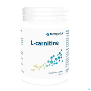 Packshot l-carnitine V-caps 60 28845 Metagenics