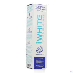 Packshot Iwhite Supreme Whitening Tandpasta Tube 75ml