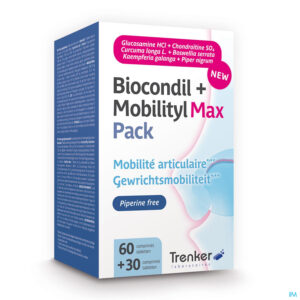 Packshot Biocondil Mobilityl Max Comp 60 + Comp 30