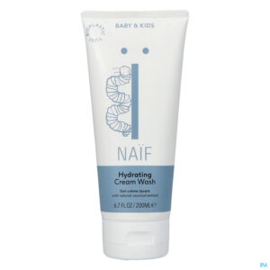 Packshot Naif Hydrating Cream Wash 200ml