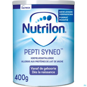 Packshot Nutrilon Pepti Syneo 400g Verv.3209277+3209285