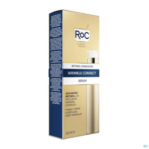 Packshot Roc Retinol Correxion Wrinkle Correct Serum 30ml