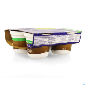 Packshot Delical Creme Dessert Hp-hc Z/suiker Cafe 4x124g