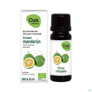 Productshot Oak Ess Olie Mandarijn, Groene 10ml Bio