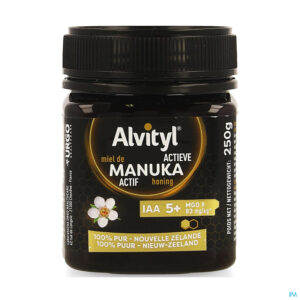 Packshot Alvityl Manuka Honey Iaa5+ 250g
