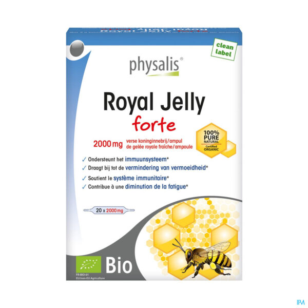 Packshot Physalis Royal Jelly Forte Amp 20x10ml