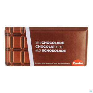 Packshot Prodia Chocolade Melk 85g Revogan