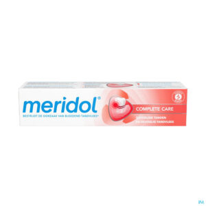 Packshot Meridol Complete Care Gev.tandvlees-tanden 75ml