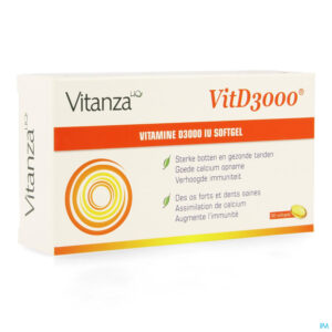 Packshot Vitanza Hq Vit D3000 Comp 90