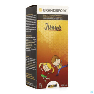 Packshot Branzinfort Junior Siroop 160ml