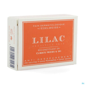 Packshot Lilac Wasstuk Dermatol.edelweiss Koude & Ski 100g