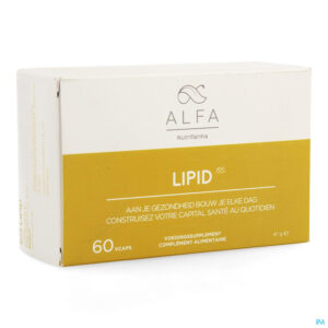 Packshot Alfa Lipid V-caps 60