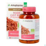 Productshot Arkocaps Rode Gist Rijst Bio Caps 150 Nf