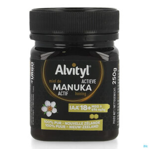 Packshot Alvityl Honey Manuka Iaa 18+ 250g
